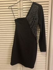 Express Black Size 2 Dress Brand New With Tags Fun Sparkle