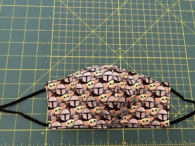 Star Wars Handmade Cotton  Face Mask Washable, Reusable X- Large Adjustable