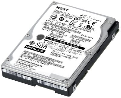 HARD DRIVE SUN 542-0388-01 300GB 10000RPM 64MB SAS-2 H109030SESUN300G 2.5'' 