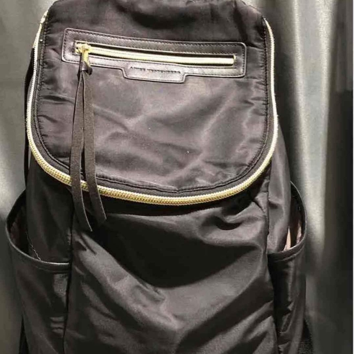 Aimee Kestenberg Designer Black Backpack Shoulder Bag With 