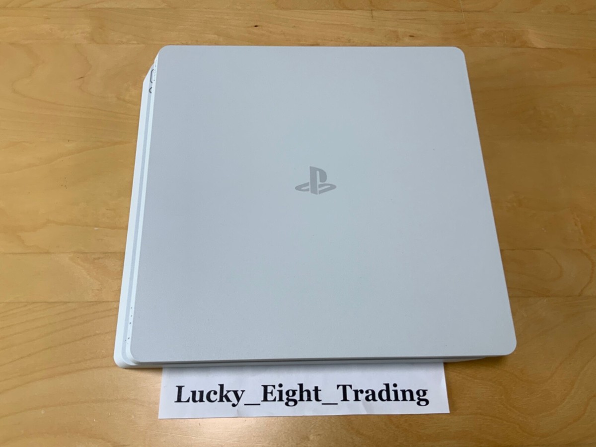 PS4 Glacier white Slim 1TB Console only Sony PlayStation 4