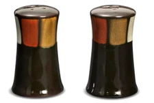 NEW Pfaltzgraff TAOS Stoneware Ceramic SALT & PEPPER SHAKER SET in Box