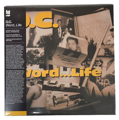 New O.C. Word Life 2 LP Black & Yellow Time's Up, Hip New O.C. Word Life 2 LP Black & Yellow Time's Up, Hip
