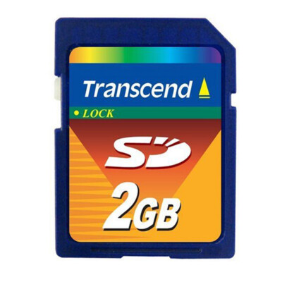 Transcend 2GB SD Flash Memory Card