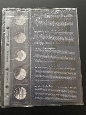 Leuchtturm OPTIMA Nachtrag BRD 10 Euro Gedenkmünzen Jahrgang 2014