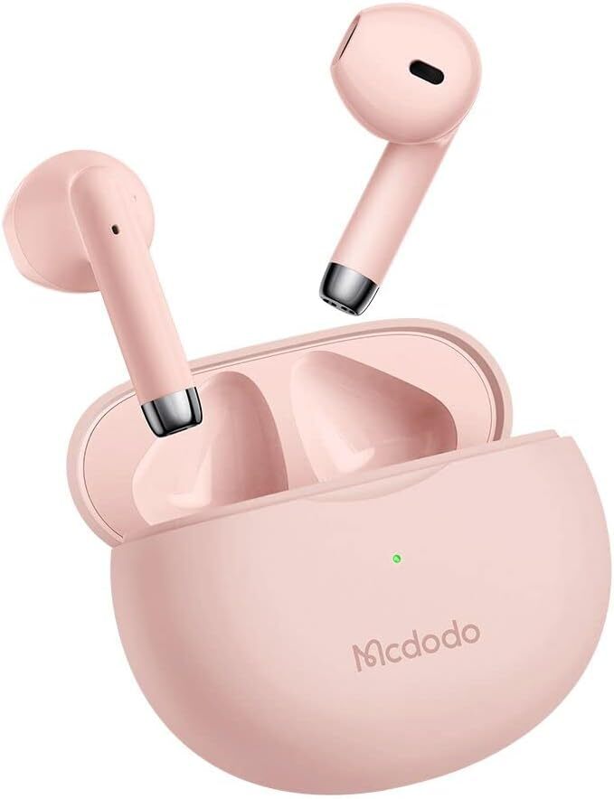 Écouteurs sans fil TWS HP-2780 rose ergonomiques contre la fatigue auditive
