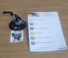  HeroClix Marvel WEB OF SPIDER-MAN Venom 009 with card 