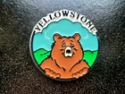 Yellowstone National Park pinback button 2 1/4" ~ Mid-1970's ~ CUTE! — photo 2