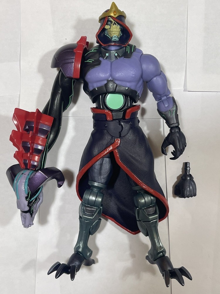 Masters of the Universe Masterverse Revolution Evil Skeletor Skeletek C9+ 100%!