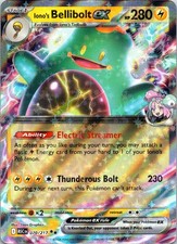 Iono's Bellibolt ex 070/217 Double Rare Ascended Heroes Pokemon Holo Near Mint