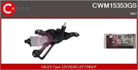 Casco CWM15353GS Wischermotor Hinten FüR BMW
