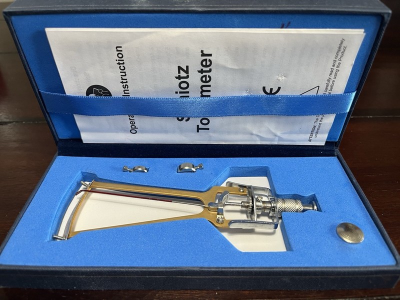 Schiotz Tonometer Precision Eye Measuring Intra -Ocular Pressure Free Shipping