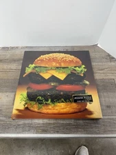 NEW Vintage SPRINGBOK Puzzle PASS THE KETCHUP! Big Double Cheeseburger  500 Pcs