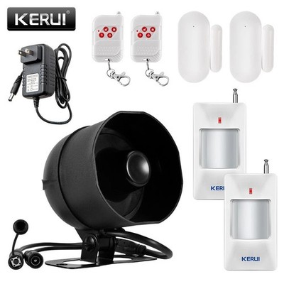 KERUI WIFI Wireless Home Security Alarm System Door Sensor Motion Detect Burglar