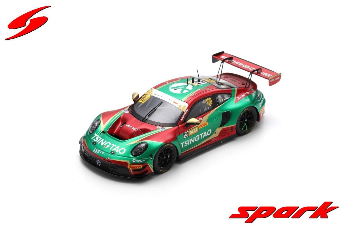 Spark SA287 1/43 Porsche 911 GT3 R 992 No.120 FIA GT World