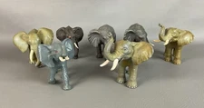 Schleich & Others Elephant Lot of 7 Herd Animals Safari Collectable Lot