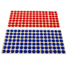 210 Pcs Hot and Cold Stickers Label Signs for Bathroom Water Marking