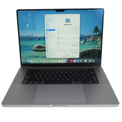 Apple MacBook Pro 16 2021 M1 Max 10-Core CPU 24-Core GPU 64GB 1TB Space Gray 91%