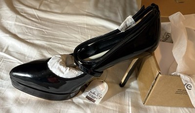 London Rag Black Heels Size 10 Brand New In Box Pixie dust SH2413 Mary Jane