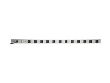 12-Outlet Vertical Power Strip, 120V, 15A, 6 ft. 1.83 m Cord, 5-15P, 36 in.