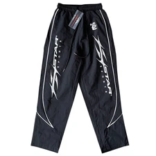 Sweatpants Hell Studios Men Pants Black Sports Nylon Streetwear Track Pants Y2K