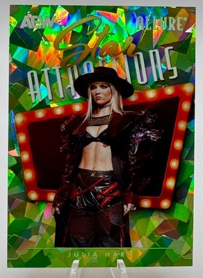 2026 UD Allure AEW Star Attractions GREEN Parallel #SA-8  JULIA HART #'d 86/99