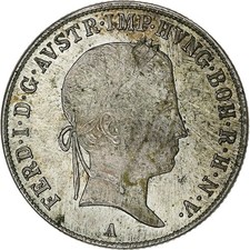 [#1307193] Austria, Ferdinand I, 20 Kreuzer, 1841, Vienna, Silver, EF, KM:2208
