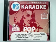 MTV Karaoke Pop Vol. 9 CD 2002 The Singing Machine Hits Pop Label