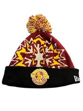 New Era Hardwood Classics Cleveland Cavaliers Pom Beanie Hat Knit NBA Adult OSFM