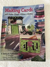 Paperback Book Filled with Ideas for Handmade Greeting Cards by Jill Haglund VG