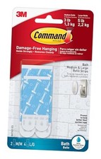 Bath Replacement Strips, 2-Medium and 4-Large Water Medium/Large Refill Strips