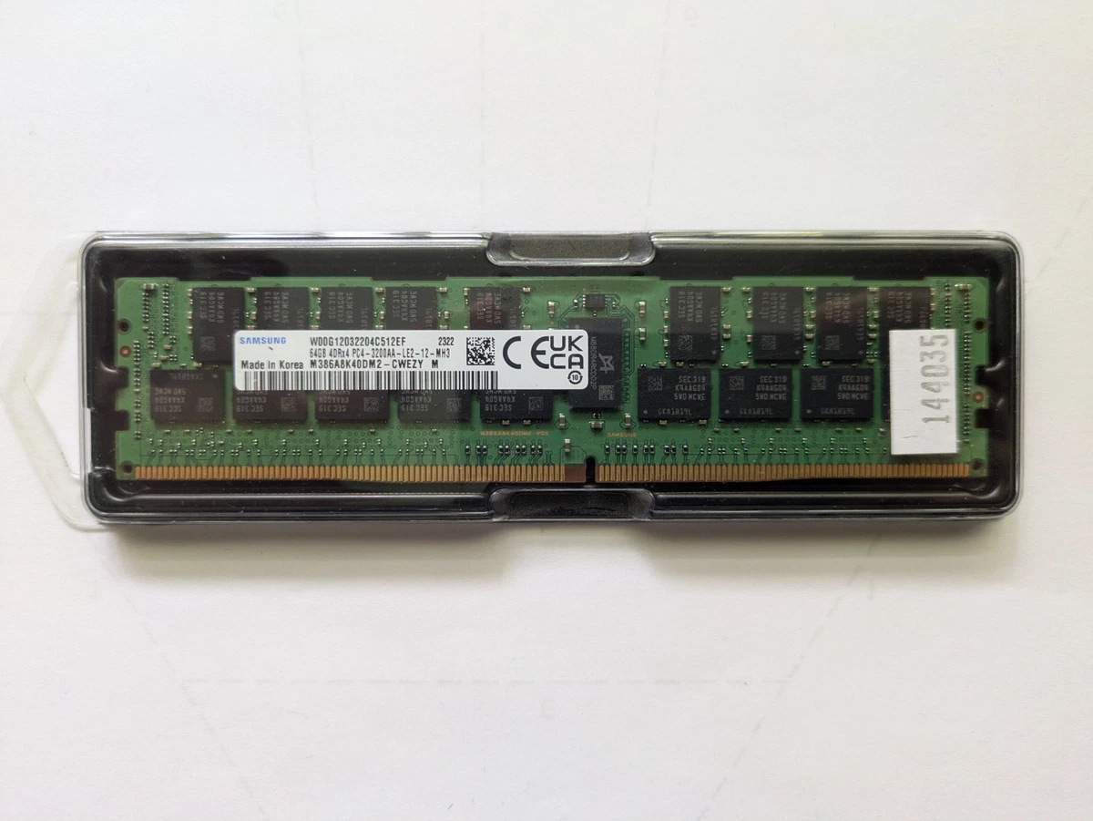Samsung DDR4 SDRAM 64 GB Total Capacity Memory (RAM) for sale | eBay