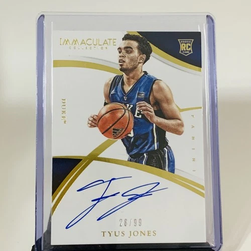 2015 Panini Immaculate Collection Collegiate - Rookie Autographs Tyus Jones #358