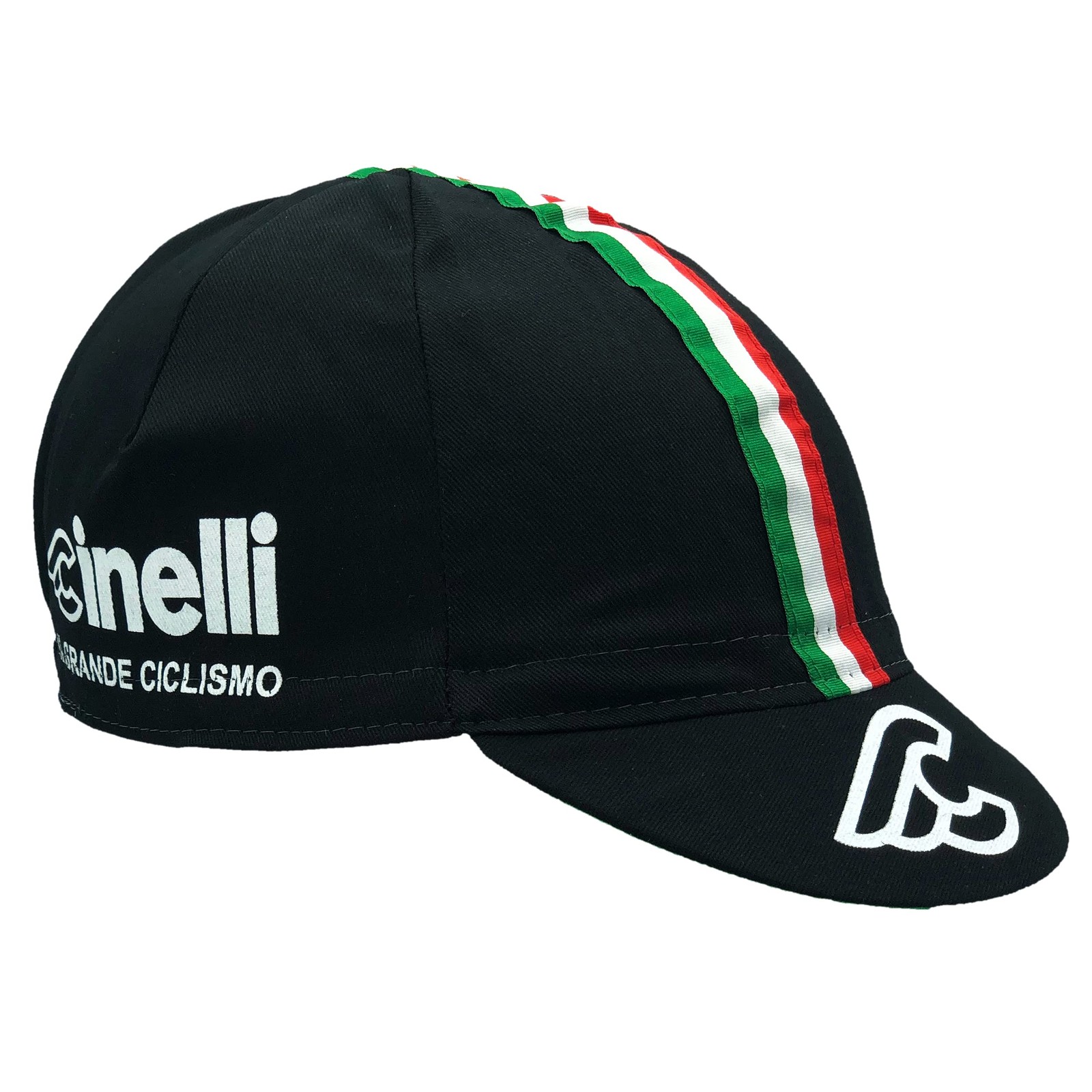 Cinelli Grande Ciclismo cap-Tricolore, Taglia Unica Unisex-Adulto