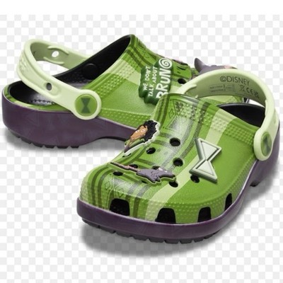 Crocs Unisex Kids Disney Encanto Bruno Classic Clog Green/Purple Size J6