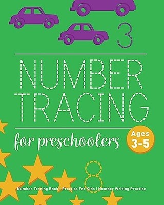 Number Tracing Book For Preschoolers: Number Tracing Book, Practice  - VERY GOOD
