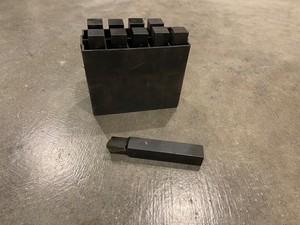U.S.A. Made Brazed Carbide Turning Tool, C2 Grade, 5/8" Shank, 4" OAL, 10 pcs