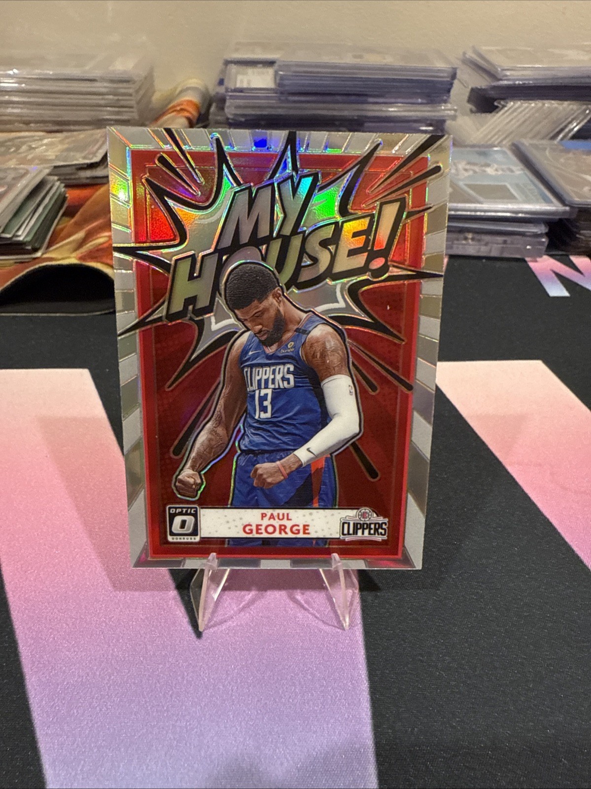 2020-21 Panini Donruss Optic - My House Holo Prizm #11 Paul George