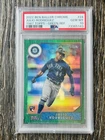 2022 Topps Chrome Ben Baller Julio Rodriguez 1987 Green Refractor RC /99 PSA 10
