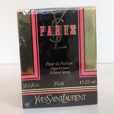 SEALED Yves Saint Laurent YSL Paris Fleur de Parfum Vintage 2.5oz 75ml - Box New