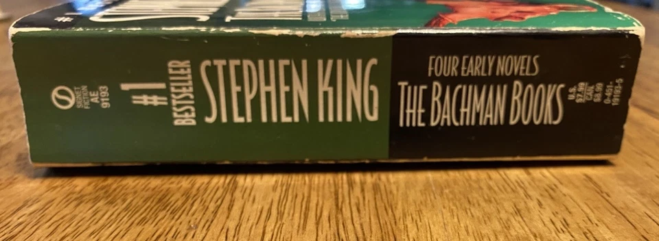 The Bachman Books By Stephen King 1996 Print Paperback RAGE The Long Walk - Image 3 of 4