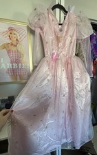 Glinda the Good Witch Costume Dress, Wand, And Crown Wizard of Oz Women  s M