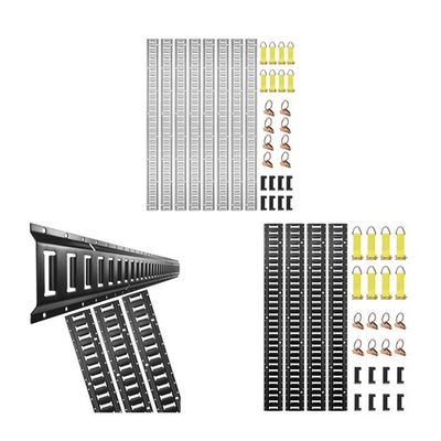 #ad Uimoso E Track Tie Down Rail Kit with 5#x27; Rails for Enclosed Cargo Trailers $115.99
