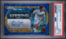 2025 Panini Prizm FIFA Club World Cup Luis Figo Blue Shimmer Auto PSA 10 (404)