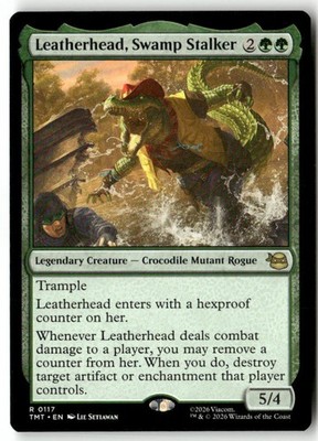 Leatherhead, Swamp Stalker 0117 Rare Magic: The Gathering Near Mint