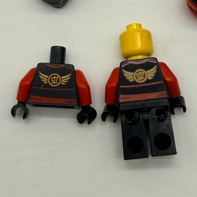 2 LEGO Ninjago Kai Skybound red minifigure 30422 70600 Sold as pictured