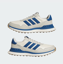 adidas S2G Leather Spikeless Golf Shoes White/Dusky Patrol/Wonder Alumina JQ9313