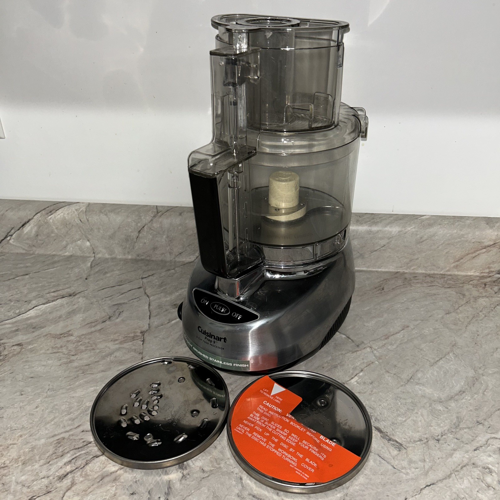 Cuisinart Prep 9 Food Processor DLC-2009CH 9-Cup Stainless Steel Tested