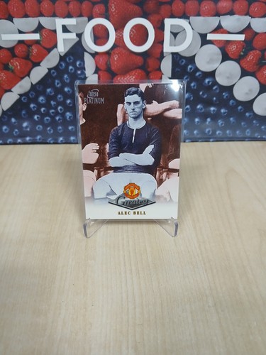 Alec Bell Futera Platinum Manchester United Greatest 1998/99 Card
