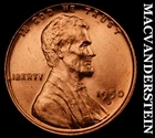 1950-D Lincoln Wheat Cent - Choice Gem Brilliant Unc  No Reserve  #G6872